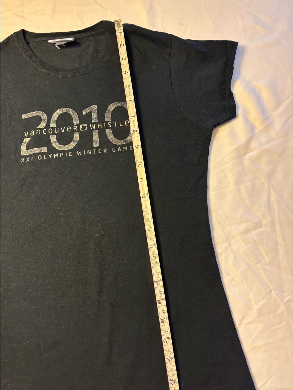 Women’s 2010 Vancouver Whistler Olympic Graphic Tee - Black - Picture 4 of 5